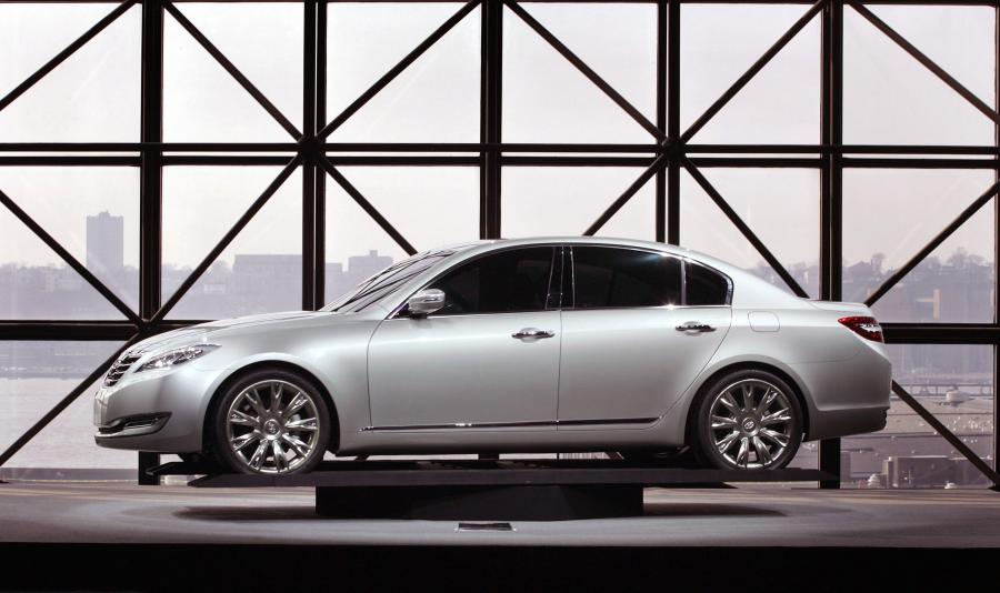  Hyundai Genesis Concept 2007 года  (фото 46 из 60)